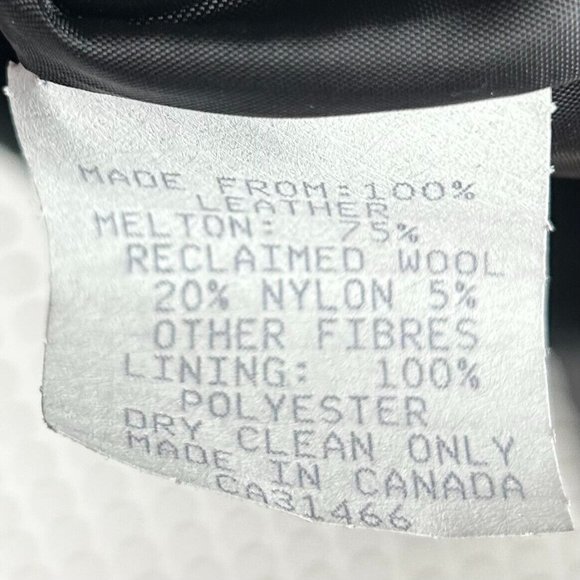 Vintage Jack Daniels Letterman Bomber‎ Jacket Size XL 100% Leather Wool Promo - Picture 7 of 8